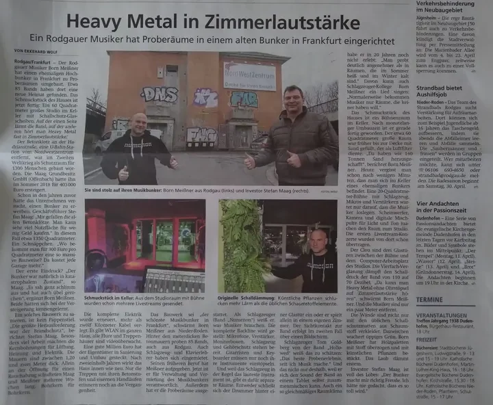 Archivvorschau: Heavy Metal in Zimmerlautstärke – Offenbach-Post