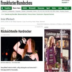 Archivvorschau: Spielen bis die Säle beben – Frankfurter Rundschau